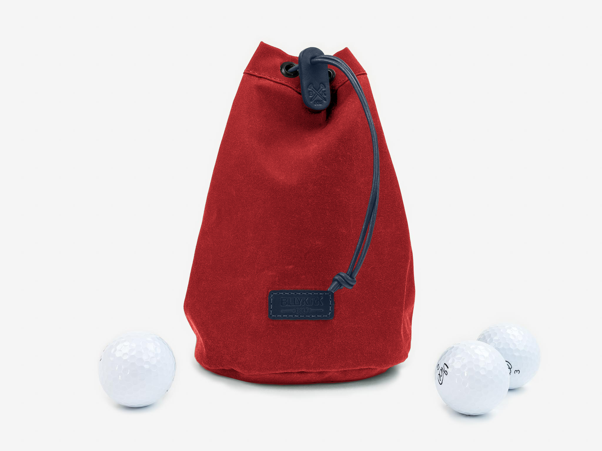 No. 549 Golf Shag Bag, Red