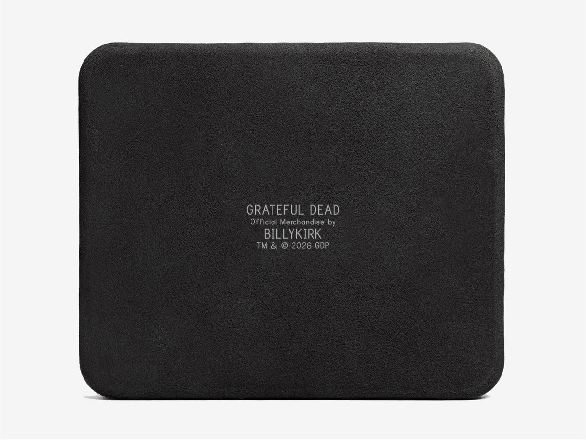 No. 471-GD Large Leather Valet Tray Stealie, Black
