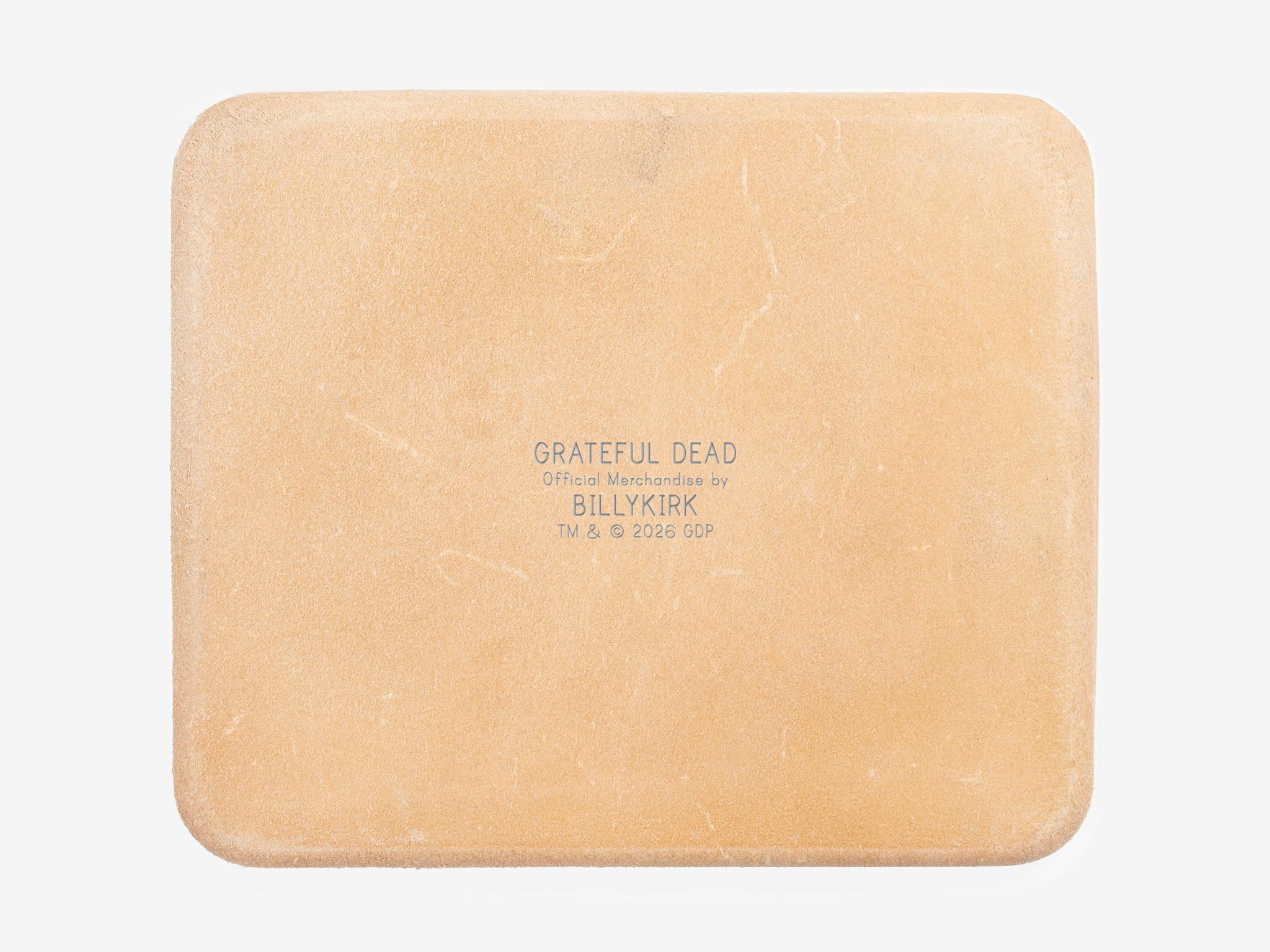No. 471-GD Large Leather Valet Tray Club Bear, Natural