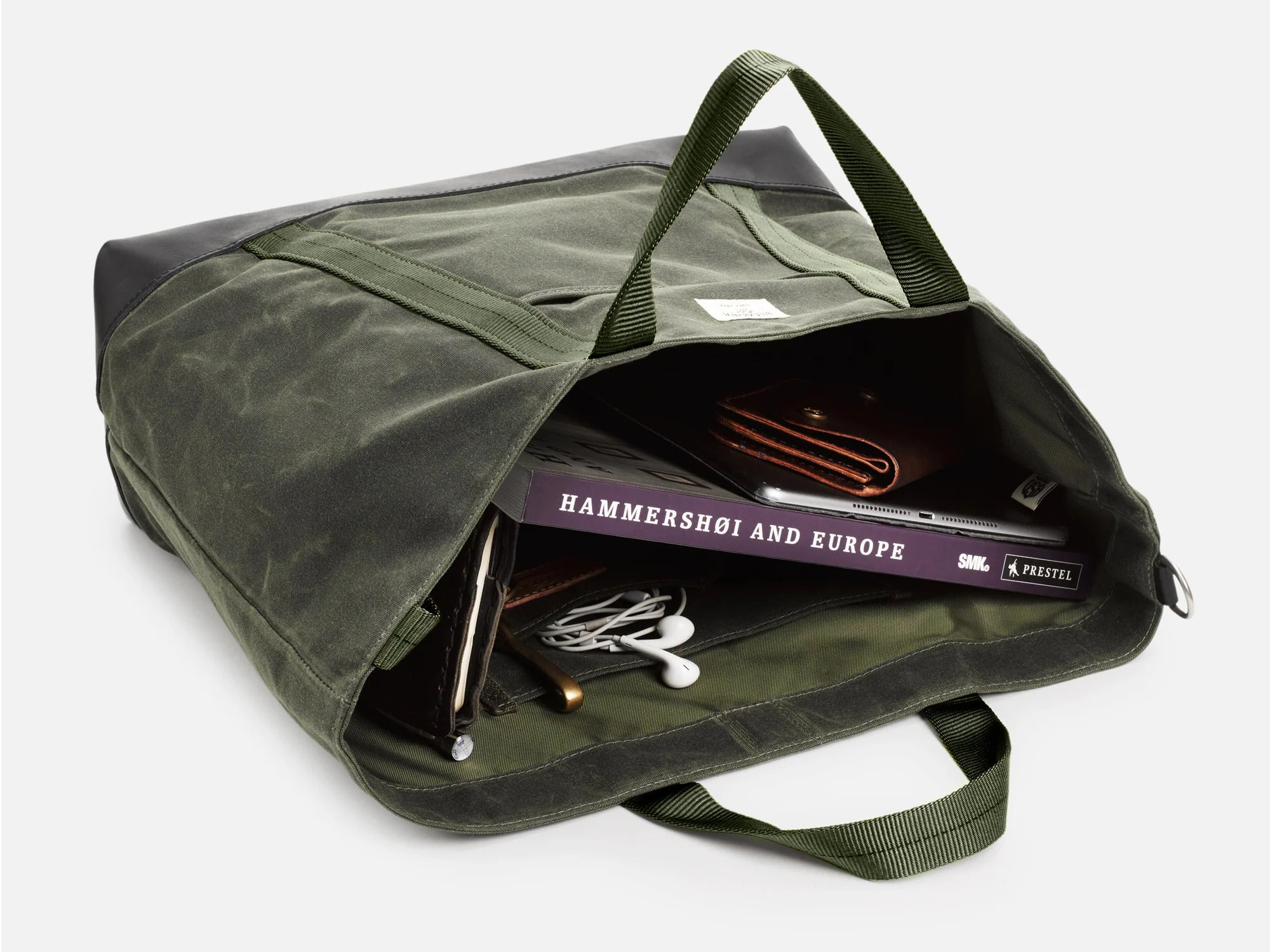 No. 540 Standard Issue East West Tote, Olive