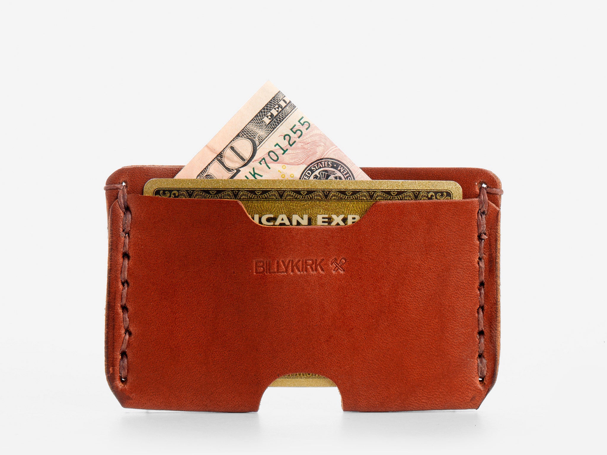 No. 397 Slim Card Case, Tan