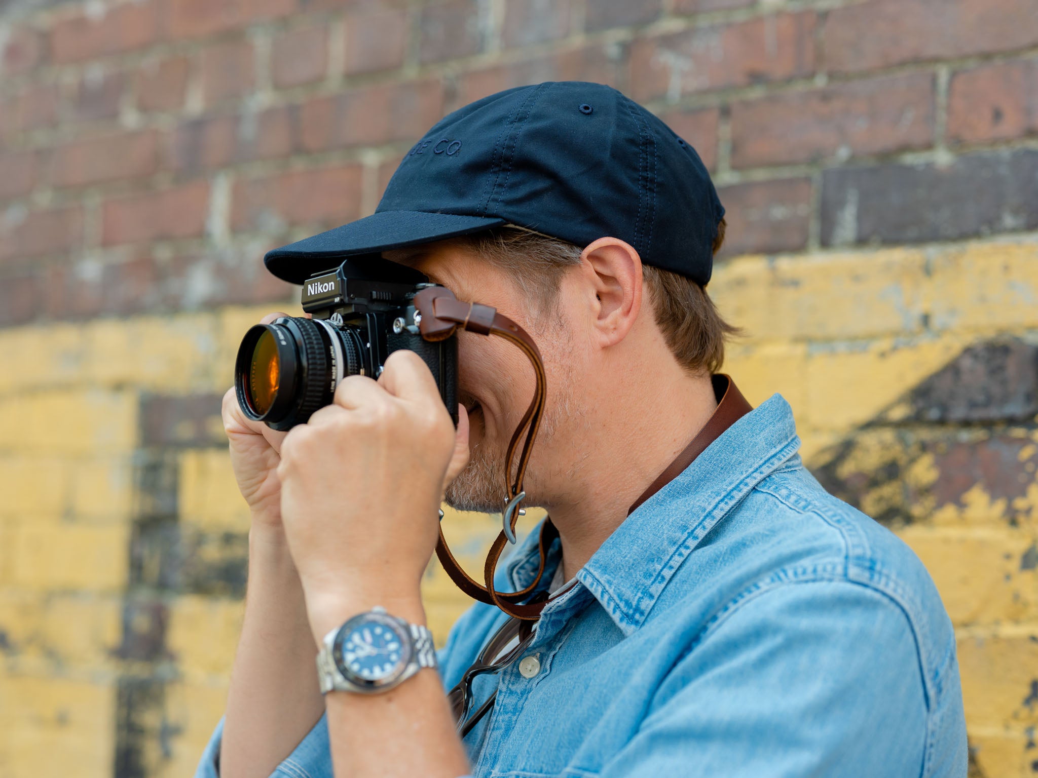 No. 495 Camera Strap, Dark Brown