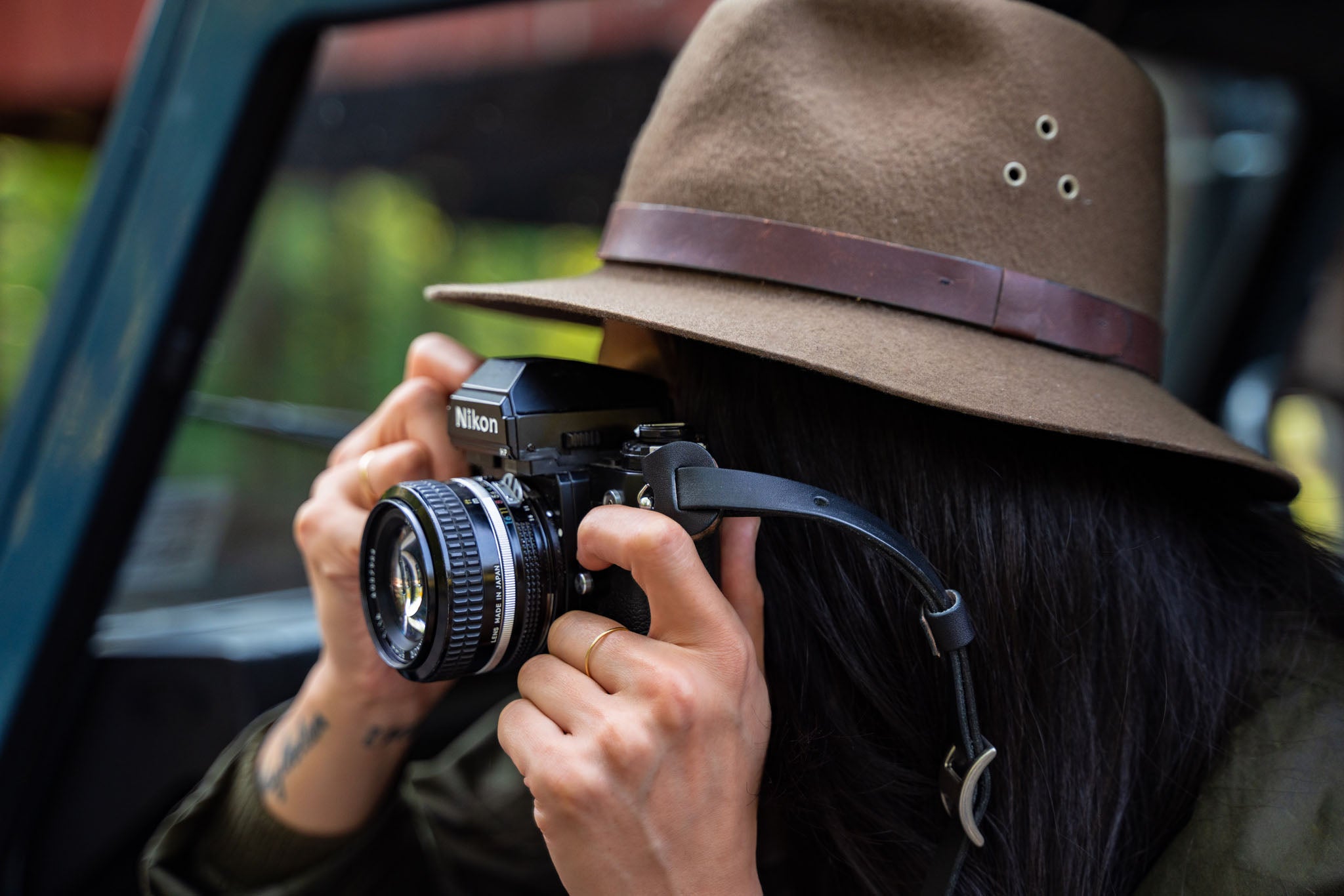 No. 495 Camera Strap, Black