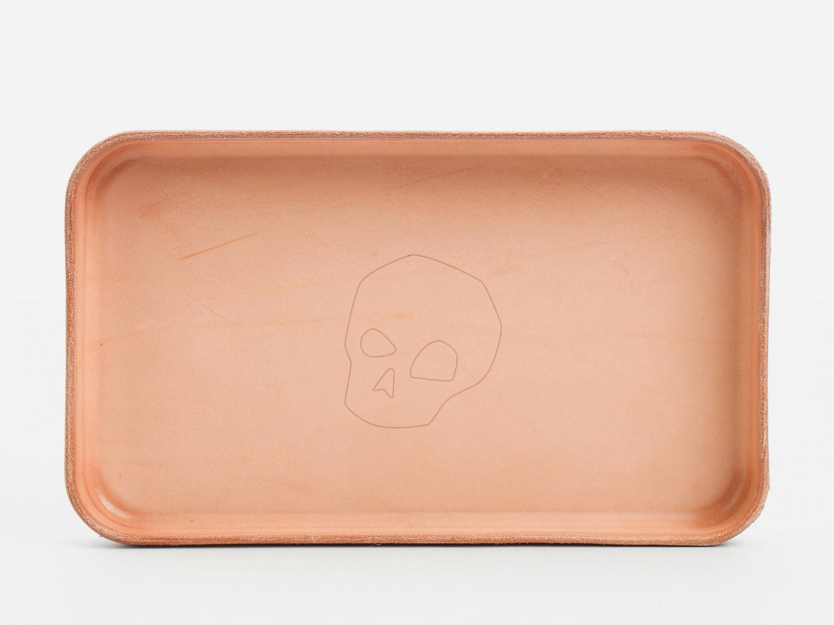No. 309 Leather Valet Trays, Natural